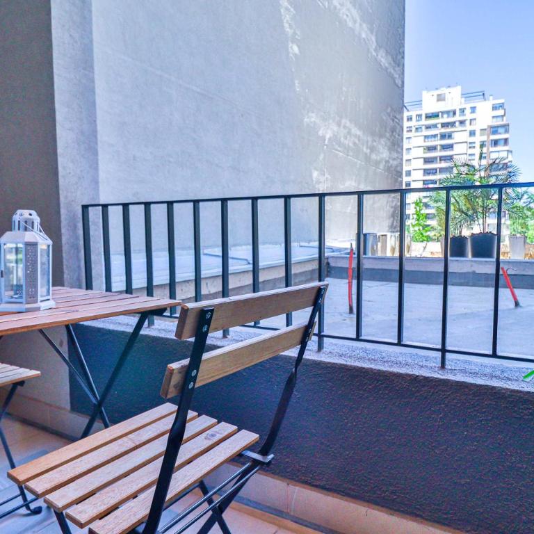 HOM I Luminoso y Lujoso Depto 1D1B en Nunoa - Apartamento - 5