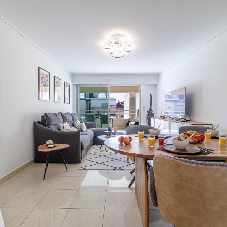 MY CASA - PALAIS MED 702 D - 2 bedroom Down Town with Terasse AC - Appartement - 16