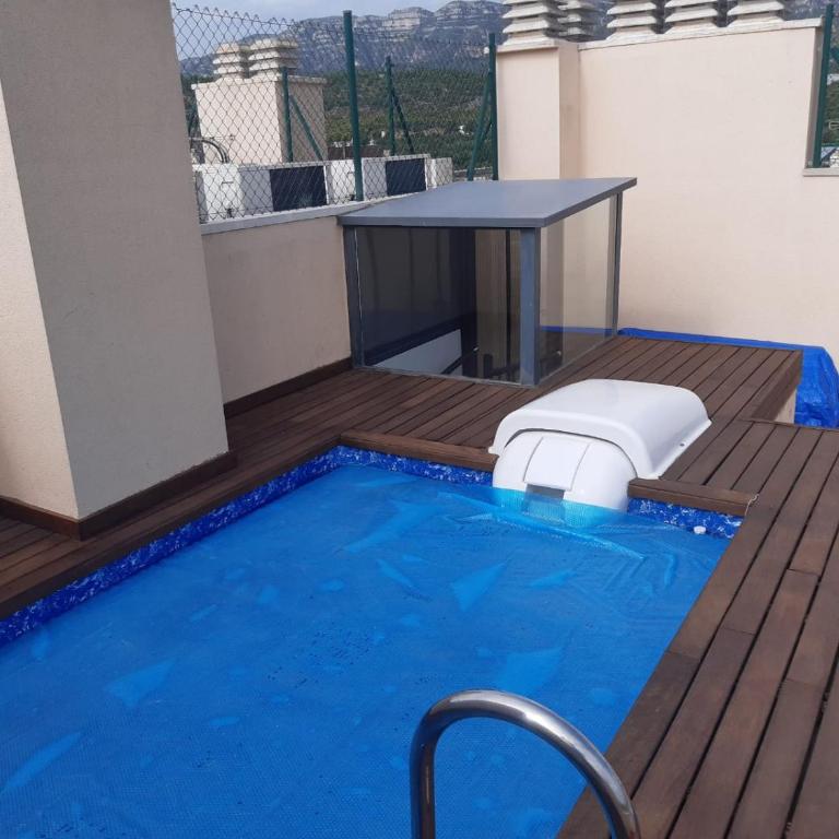 Ático con Piscina privada y Solarium en la Ràpita - Apartamento de 2 dormitorios - 11