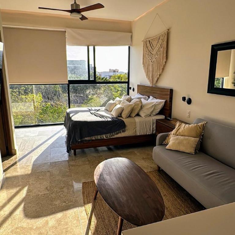 Giada Tulum Studio in Aldea Zaman Jungle View - Estudio Deluxe con cama grande - 9