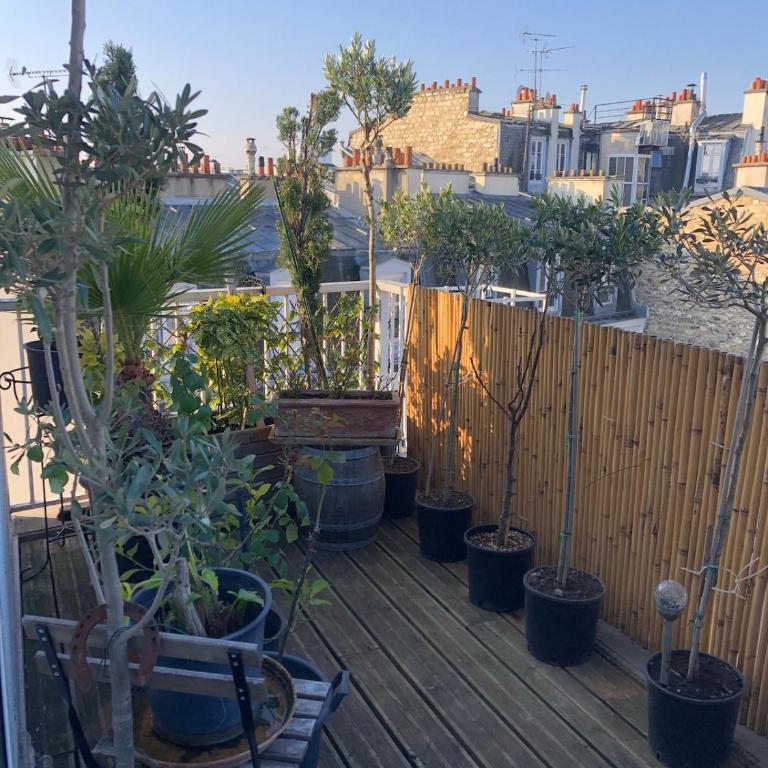 Nice studio and its terrace - Appartement 1 Chambre - 17