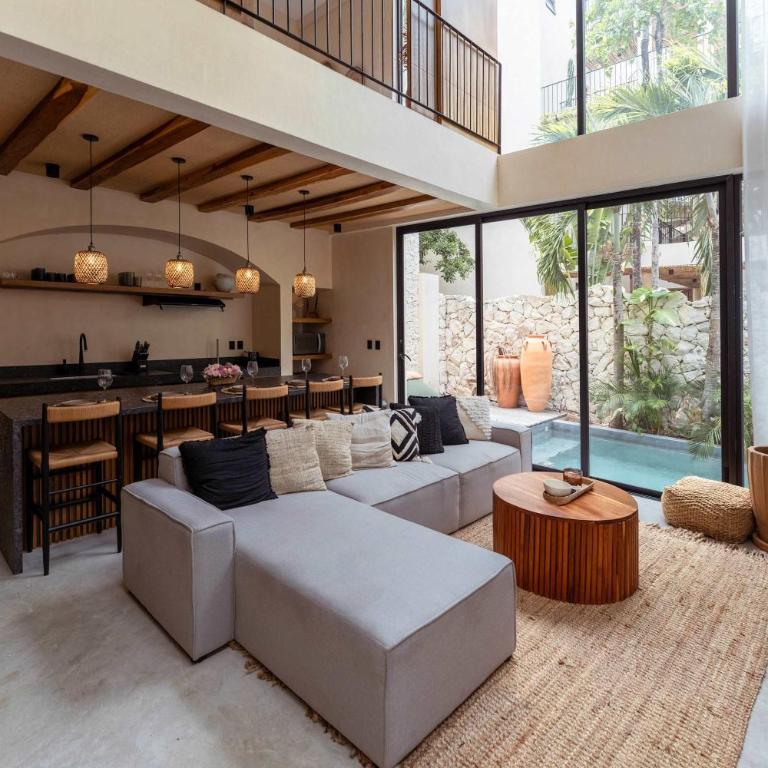 Luxe 3BR Villa - Two Private Pools including Rooftop Modern Boho Style - Villa - 1