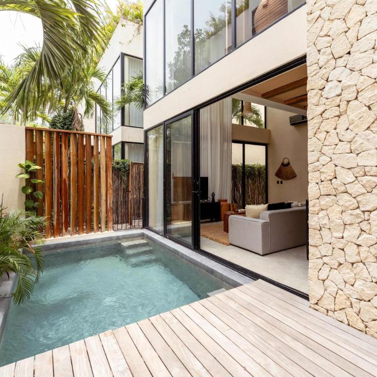 Luxe 3BR Villa - Two Private Pools including Rooftop Modern Boho Style - Villa - 29