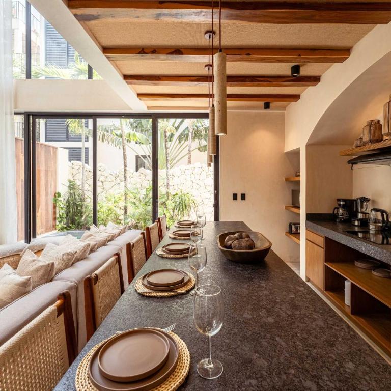 Chic 3BR Villa - 2 Pools with Rooftop Pool Modern Boho Design - Apartamento - 9