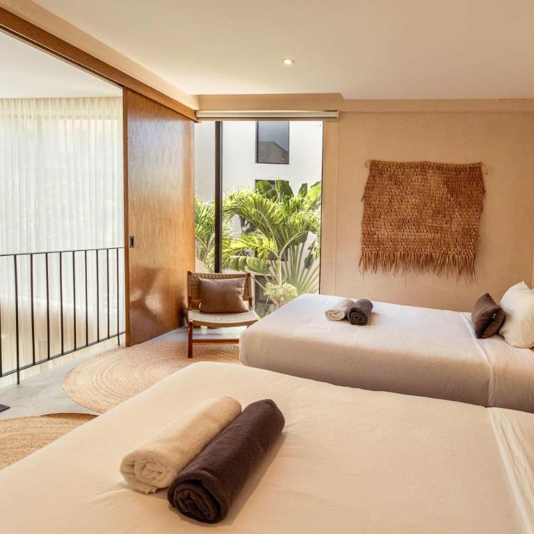 Chic 3BR Villa - 2 Pools with Rooftop Pool Modern Boho Design - Apartamento - 12