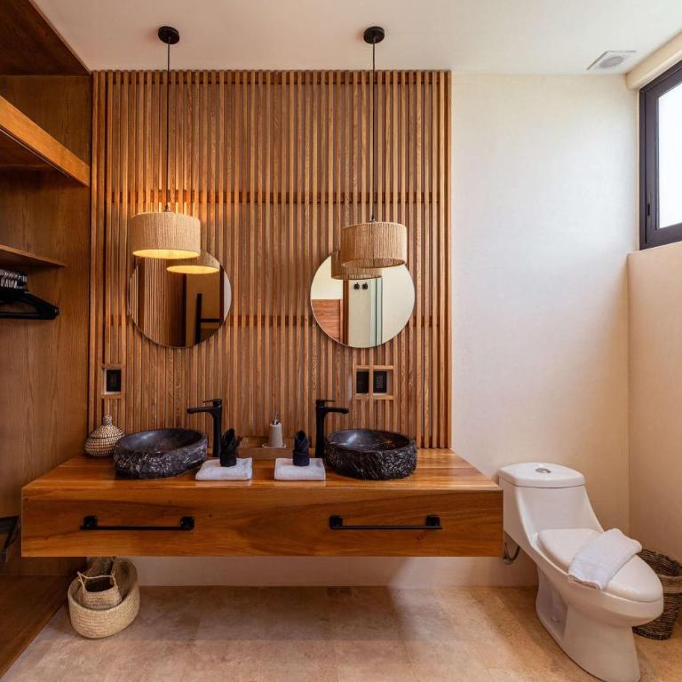 Chic 3BR Villa - 2 Pools with Rooftop Pool Modern Boho Design - Apartamento - 20