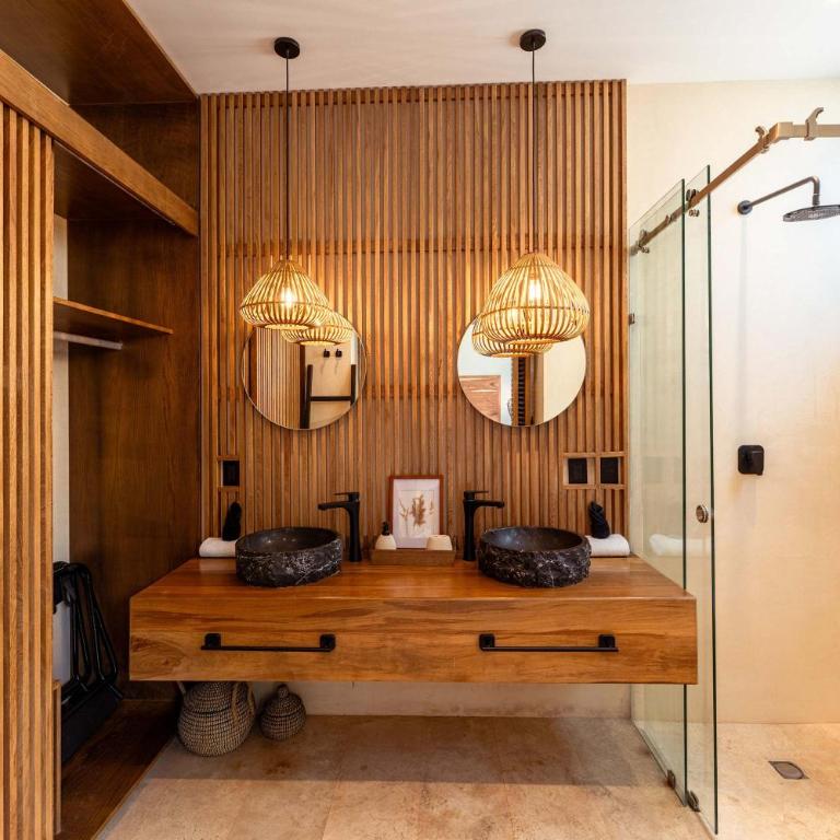Chic 3BR Villa - 2 Pools with Rooftop Pool Modern Boho Design - Apartamento - 27