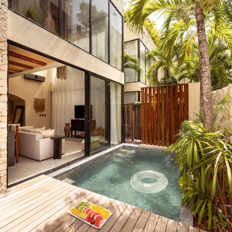 Chic 3BR Villa - 2 Pools with Rooftop Pool Modern Boho Design - Apartamento - 42