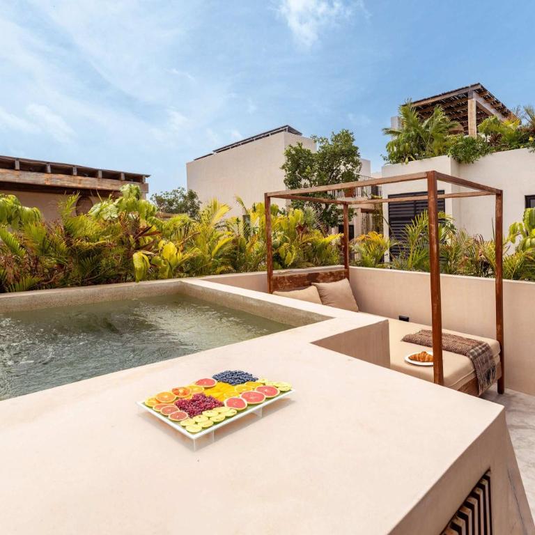 Chic 3BR Villa - 2 Pools with Rooftop Pool Modern Boho Design - Apartamento - 47