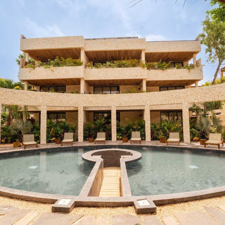 Chic 3BR Villa - 2 Pools with Rooftop Pool Modern Boho Design - Apartamento - 51