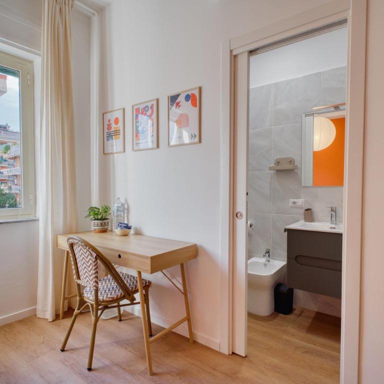 Pigneto Mood Comfort nel Cuore Creativo di Roma - Camera Matrimoniale con Bagno Privato - 10