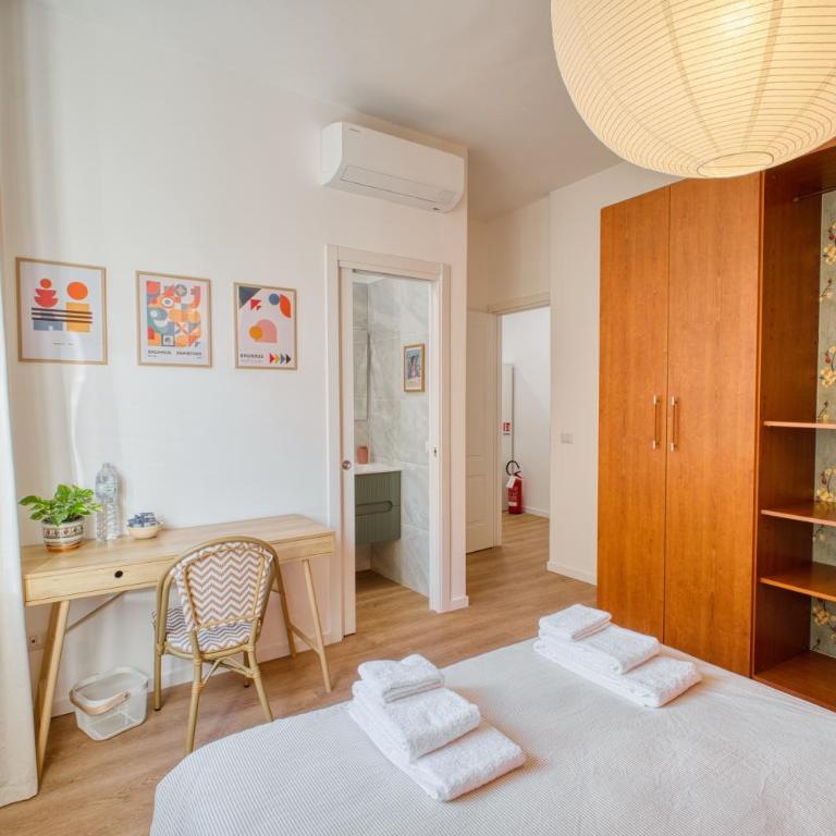 Pigneto Mood Comfort nel Cuore Creativo di Roma - Camera Matrimoniale con Bagno Privato - 7