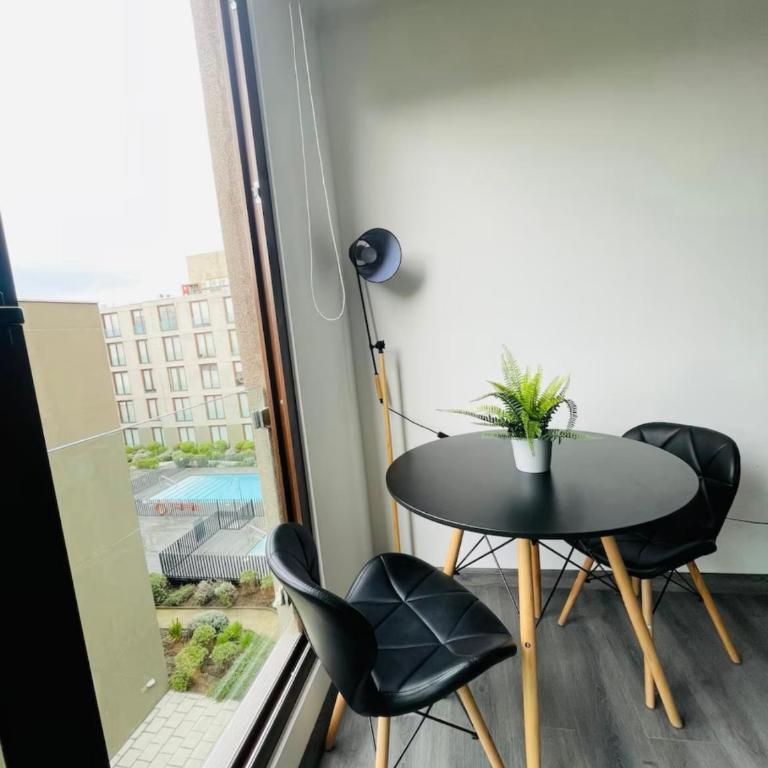 Studio Chic para Viajeros en Santiago - Apartamento de 1 dormitorio - 23