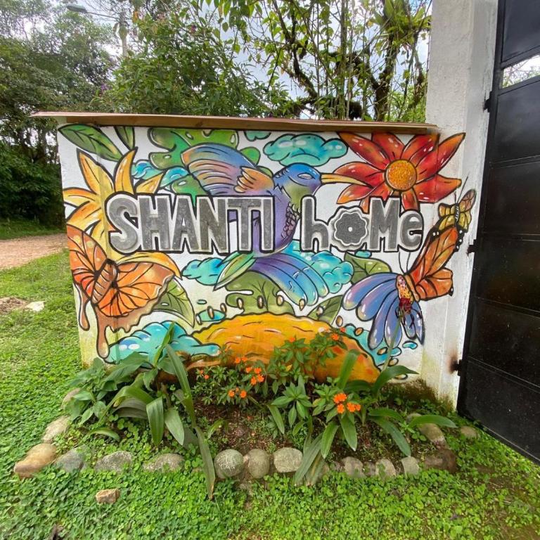 Ecolodge de Bambú en el Bosque Nublado ShantihOMe - Three-Bedroom Villa - 6