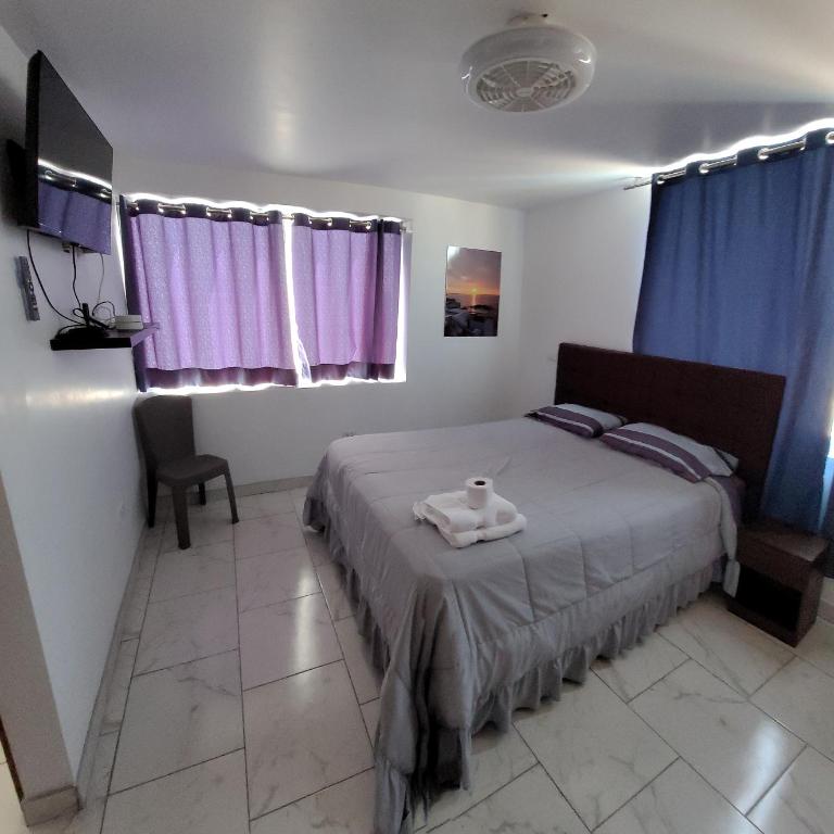 Bravos Hospedaje Punta Negra - Habitación Familiar con baño privado - 1
