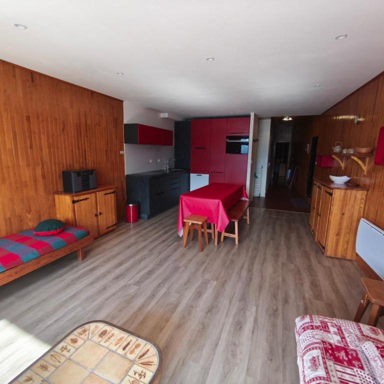 Orcières Merlette: 2 pièces cabine, 6 pers, proche pistes - FR-1-636-242 - Apartment - 1