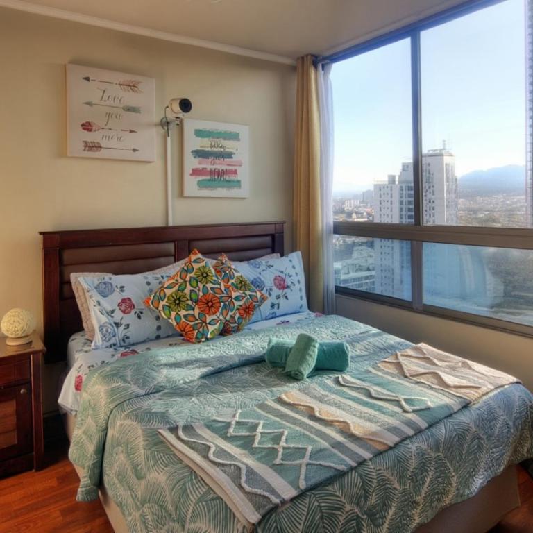 Departamento completo con Vista a la Ciudad, a pasos del Metro Santa Isabel, Barrio Italia, providencia - Apartamento de 1 dormitorio - 11