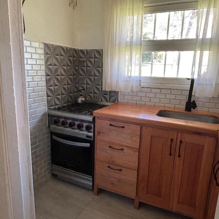 Cabaña para 4 personas, zona centro, vista al Rio Aluminé - Casa de 2 dormitorios - 7