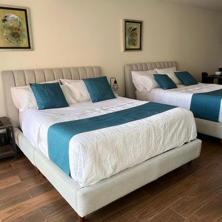 Bellísima Suite, 2 Camas Queen, Gym, en Interlomas - Suite con cama grande y balcón - 10