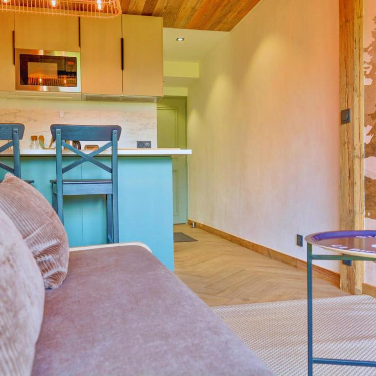Nid douillet au pied du Tramway du MontBlanc à Saint-Gervais - Studio Apartment - 3