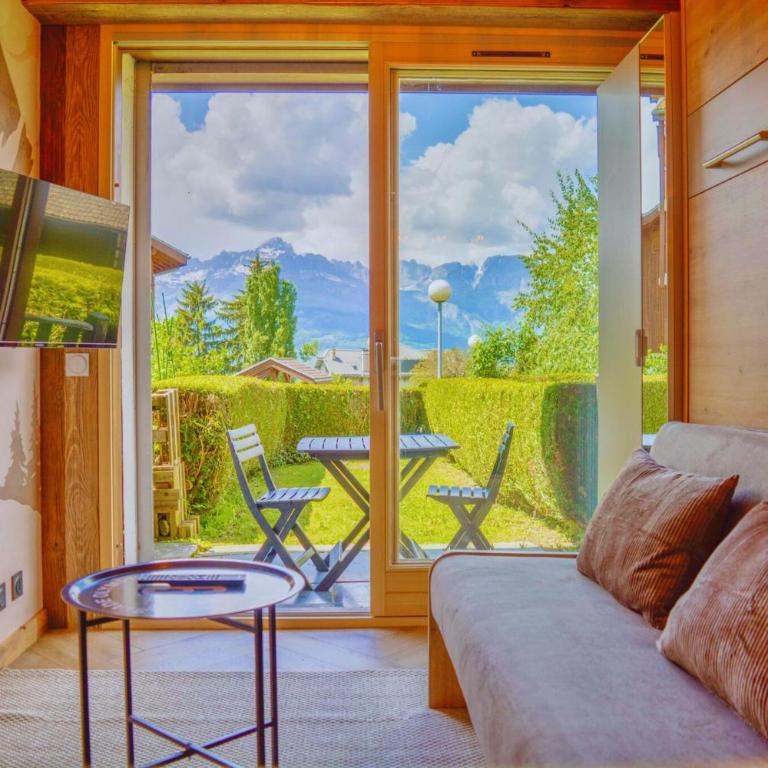 Nid douillet au pied du Tramway du MontBlanc à Saint-Gervais - Studio Apartment - 1
