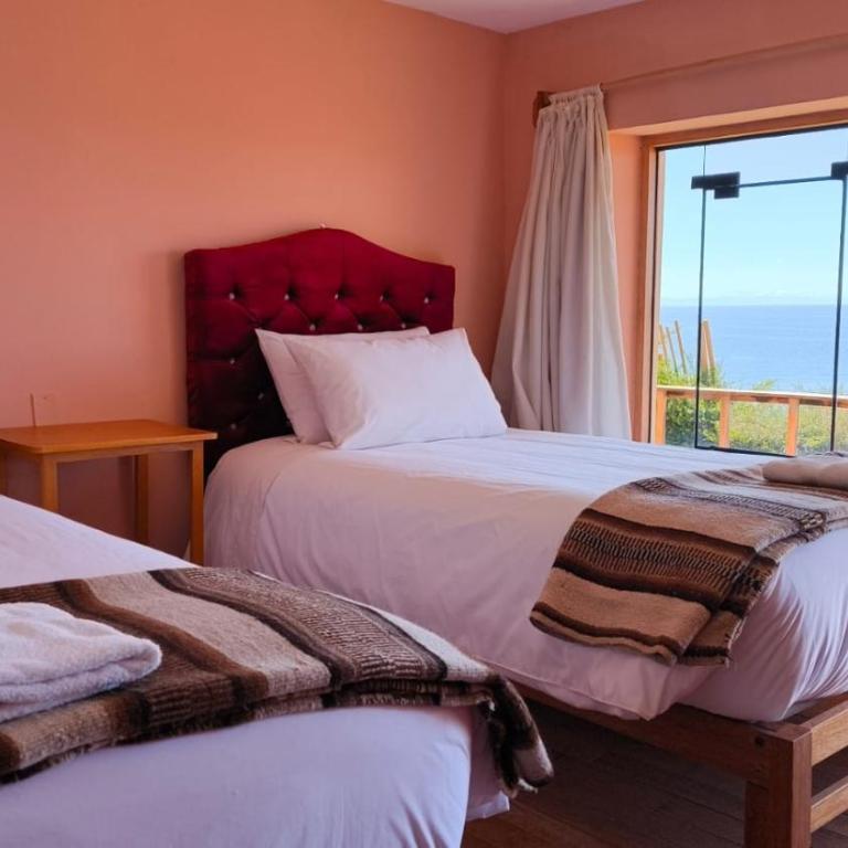 Titicaca Lodge Amantani - Habitación Doble - 2 camas - 1
