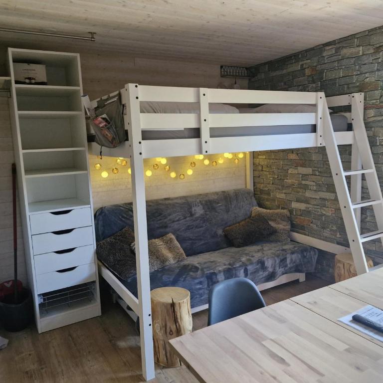 Studio rénové pour 4 au pied de la piste de luge - FR-1-836-13 - Estudio - 4