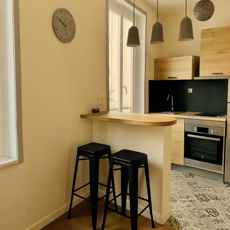 Charming studio for 2 Quartier Terreaux Croix-Rousse - Apartamento - 2