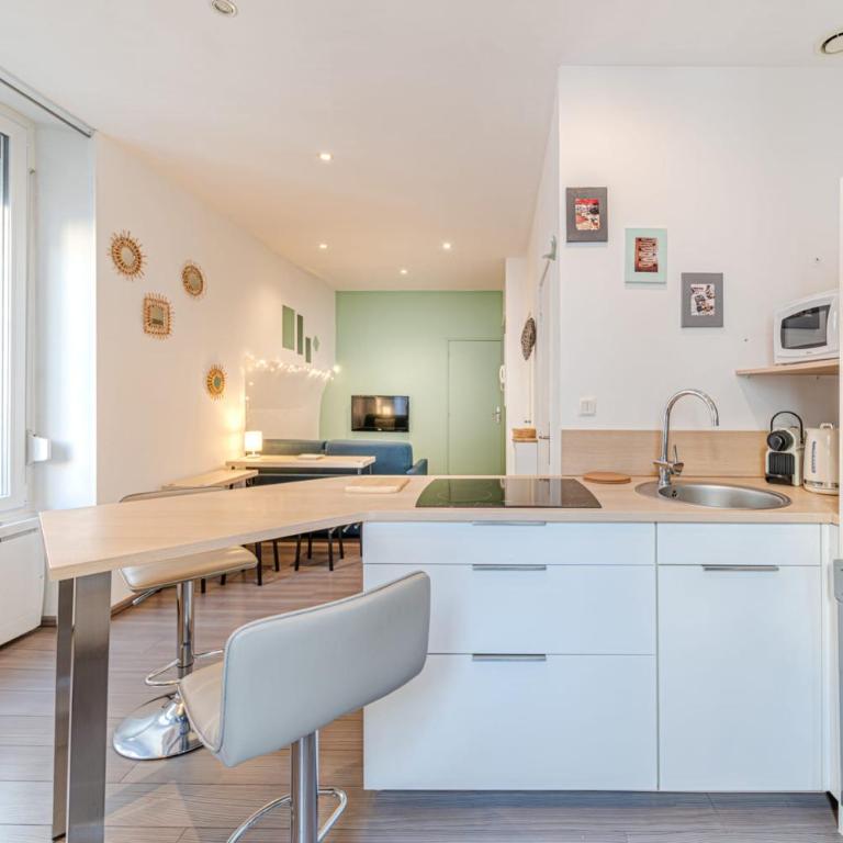 Le St Antoine cosy 4 pers Lafayette Part Dieu - Appartement - 7
