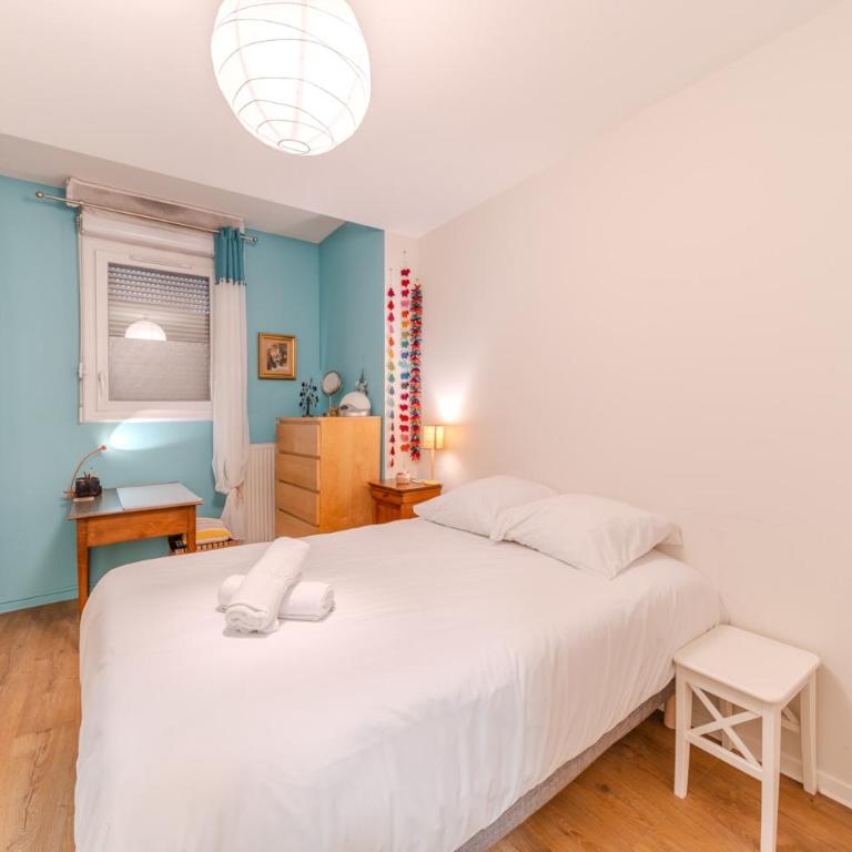 The George Sand - Cosy Studio for 2 People in Villeurbanne - Apartment - 8