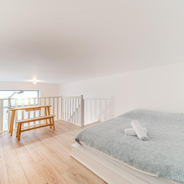 Atypical apartment with mezzanines Lyon 3 near Saxe-Gambetta - Apartment - 8