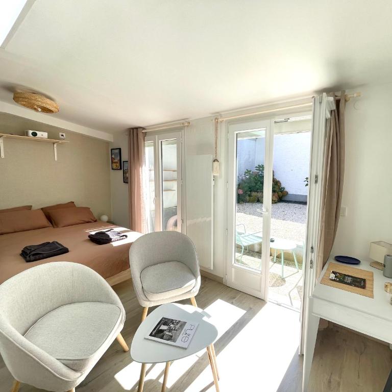 Jardins de Castille - 200m Gare - Home cinéma - Apartment mit 1 Schlafzimmer und Terrasse - 1