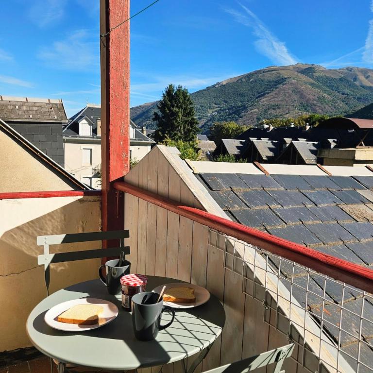 Charmand T1 bis traversant avec 2 balcons vu sur les montagnes - Apartment mit 2 Schlafzimmern - 11