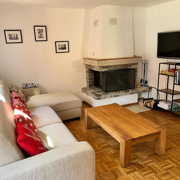 Spacieux appartment La Tzoumaz 4 Vallées Verbier - Familienapartment mit 2 Schlafzimmern und Aussicht - 4
