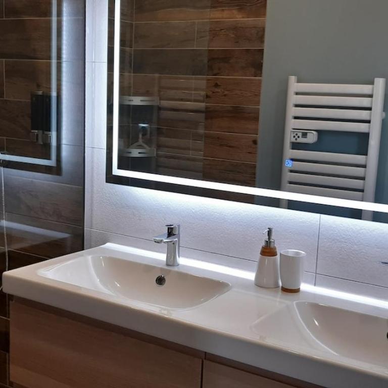 Havre de paix en Drôme villa moderne climatisée - jacuzzi "la maison d'à côté" prestations de qualité - Villa 2 Chambres - 16