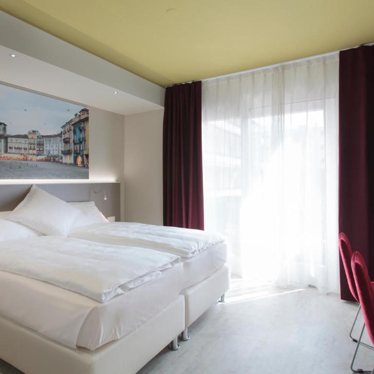 Hotel City Locarno - Camera Matrimoniale Moderna - 1