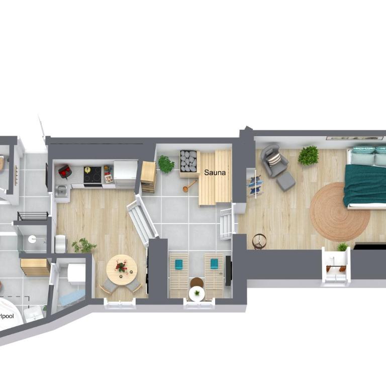 Wellness Altstadt Suite - Sauna, Whirlpool & Free Parking by HERO HOMES Graz - Apartment mit 1 Schlafzimmer - 29
