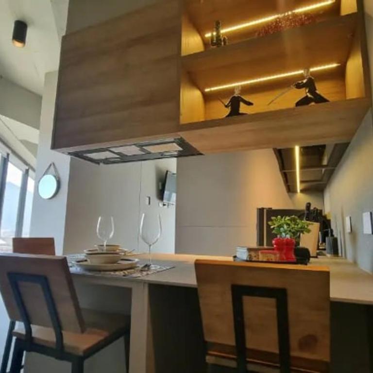 Bright luxurious flat with stunning view workspace - Apartamento de 1 dormitorio - 5