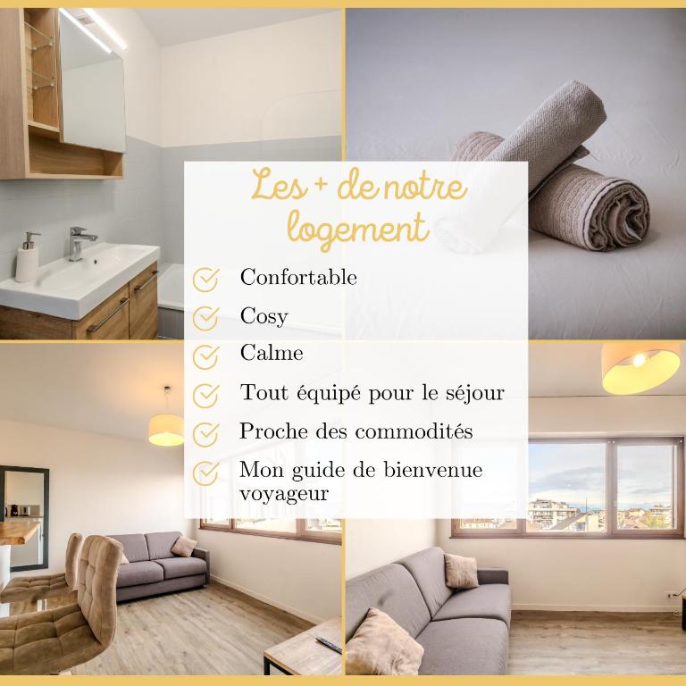 L'Étoile I Studio I Plein centre de Thonon - Studio - 4