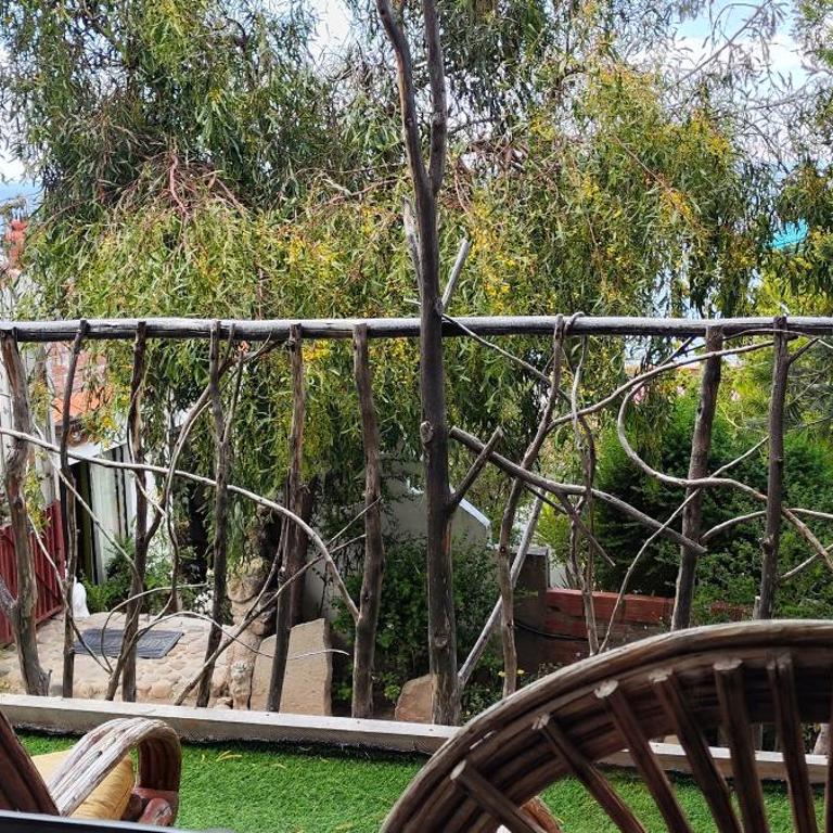 Hostal Piedra Andina - Habitación Doble con vistas al jardín - 4