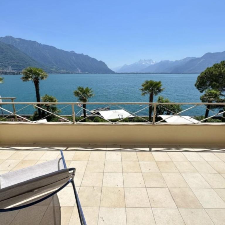 La Villa - Junior Suite mit Panoramablick, Terrasse und Seeblick - 4