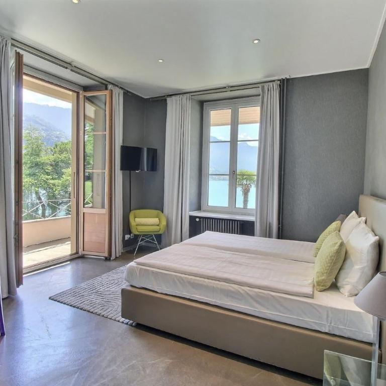 La Villa - Junior Suite mit Balkon, See- und Bergblick - 2