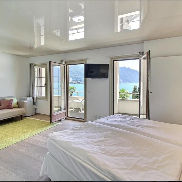 La Villa - Signature Junior Suite mit Balkon und Seeblick - 11