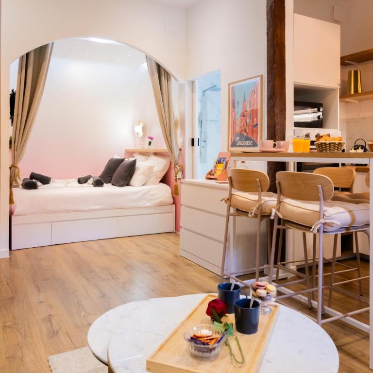Studio Toulouse Capitole La Voute Rose - Appartamento con 1 Camera da Letto - 16