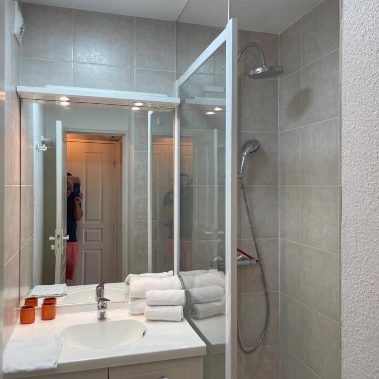 Appartement classé 2 étoiles, rez de jardin Les ISSAMBRES vue sur le golfe de St Tropez - Appartement 1 Chambre - 7