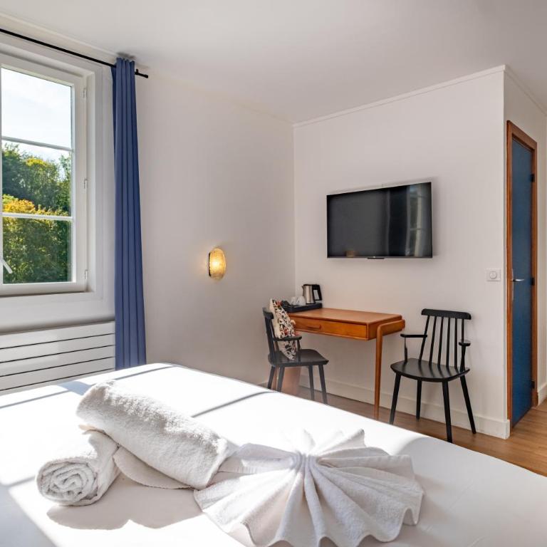 La Coudraie - Proche de Disneyland - Chambre Double avec Salle de Bains Privative - 21