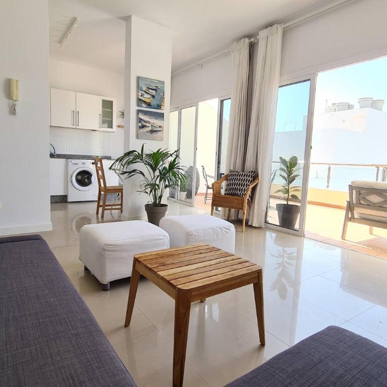 Arrecife Charco de San Gines Terraza con vistas al mar - Apartment with Sea View - 5