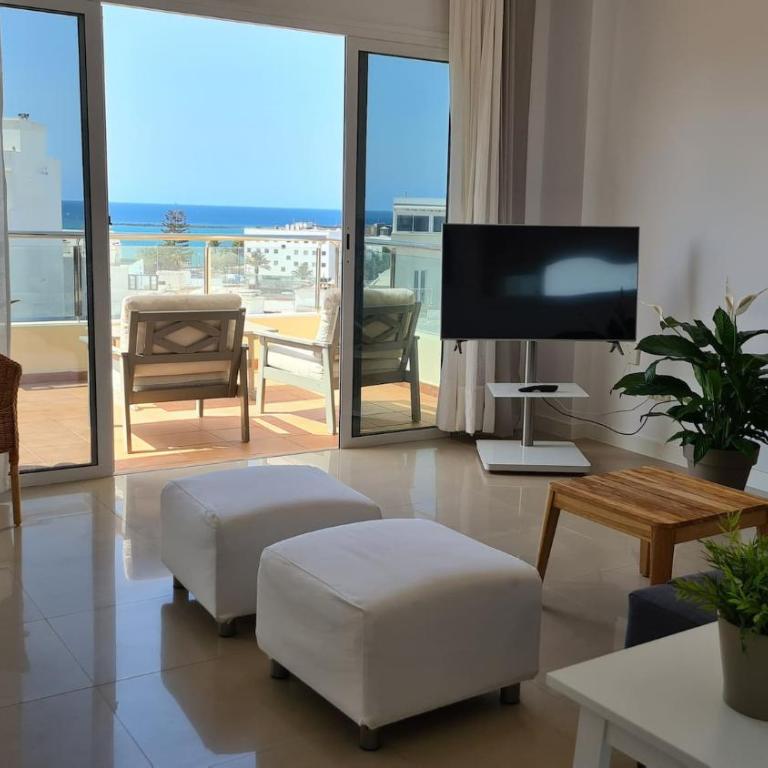 Arrecife Charco de San Gines Terraza con vistas al mar - Apartment with Sea View - 9
