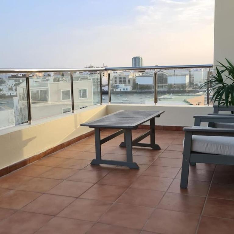 Arrecife Charco de San Gines Terraza con vistas al mar - Apartment with Sea View - 13