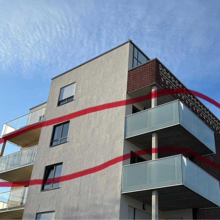 Les Terrasses du Phare, vue mer et accès direct plage, garage, accès PMR - Apartment mit Meerblick - 26